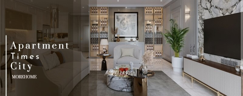  Thiết kế căn hộ Times City ấn tượng với vẻ đẹp sang trọng, nhã nhặn Mr. Cường